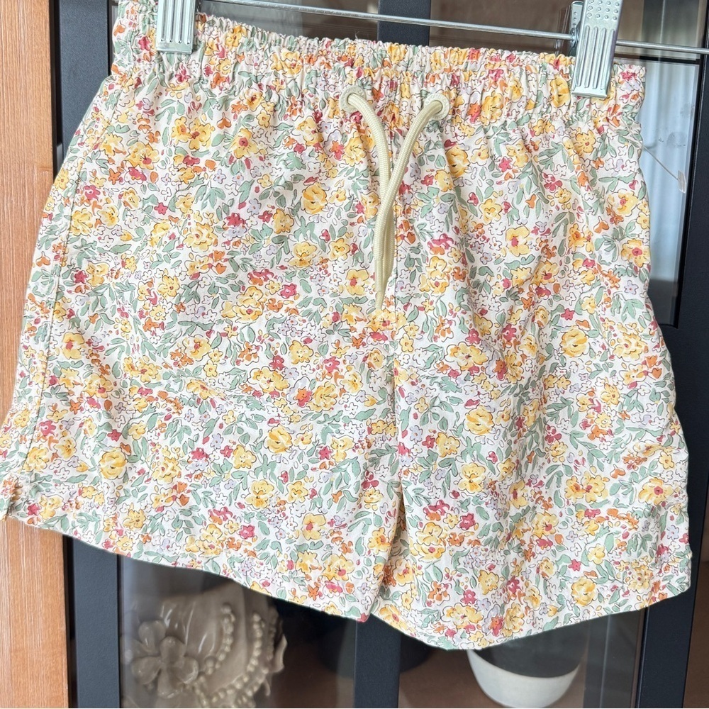 Zara Kids Liberty London floral swimming trunks shorts flowers print toddler